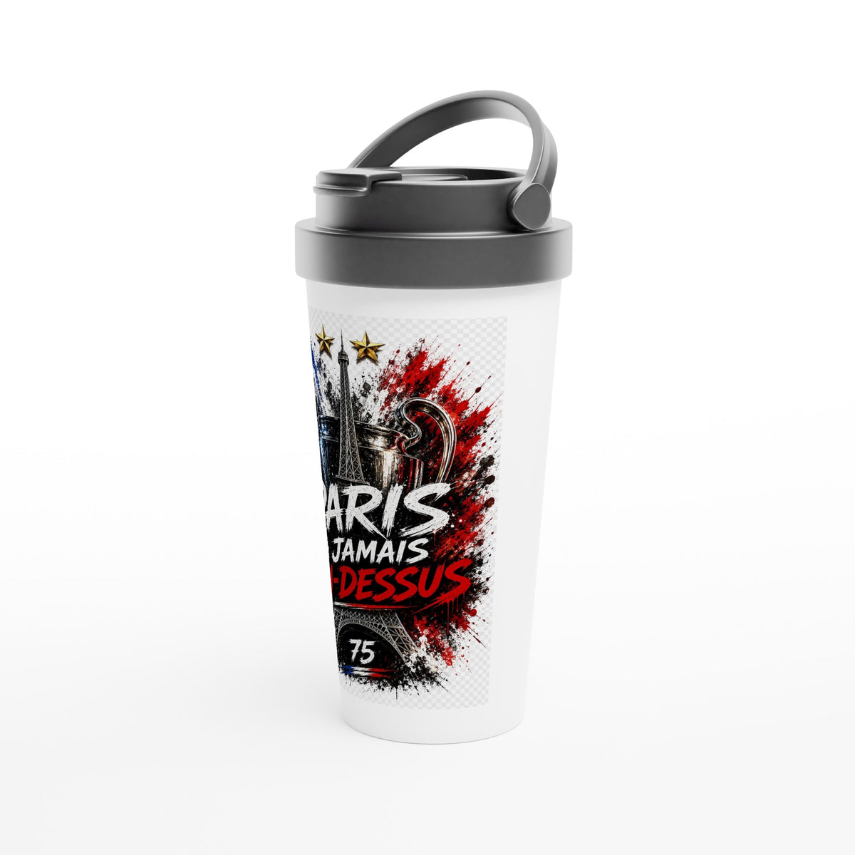 Mug de voyage Paris À Jamais Au-Dessus - détail impression