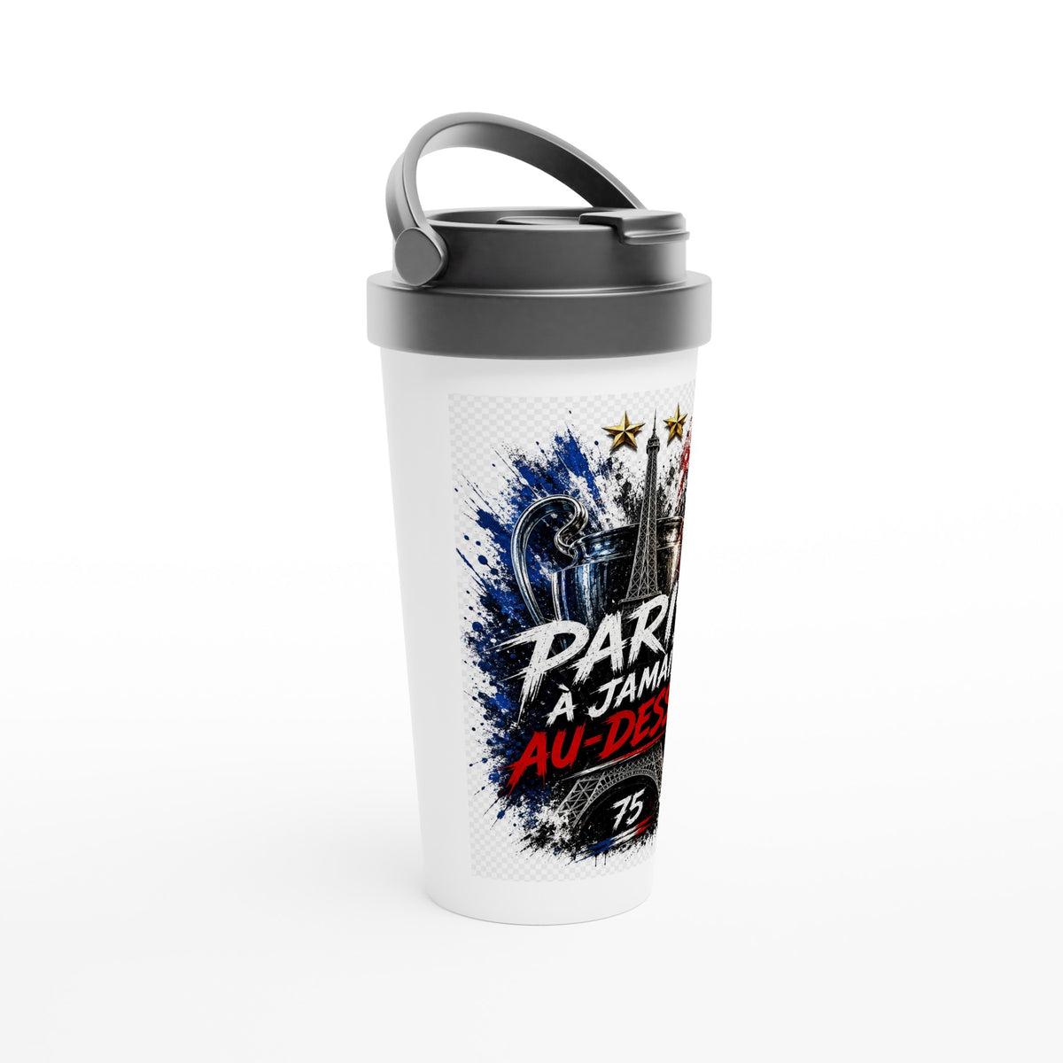 Mug de voyage isotherme Paris À Jamais Au-Dessus - vue de face