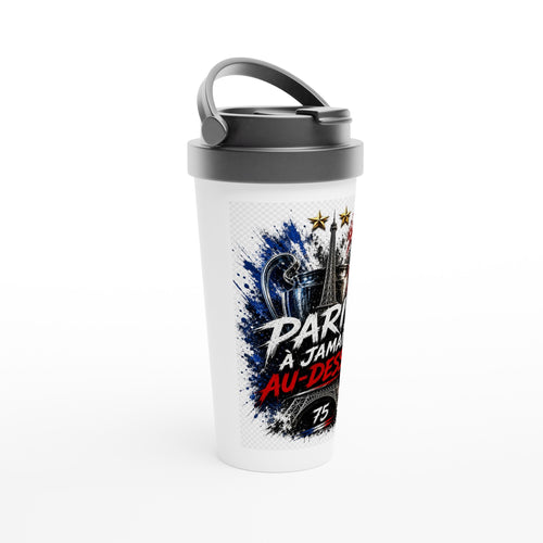 Mug de voyage isotherme Paris À Jamais Au-Dessus - vue de face